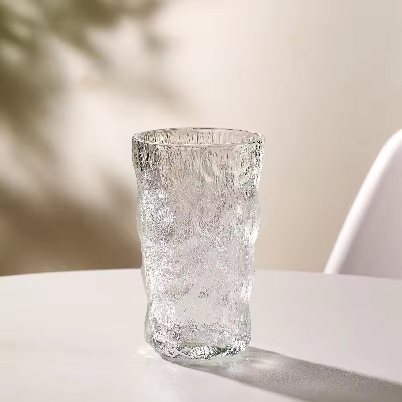 لیوان بلند دفرمه مدل یخی L188