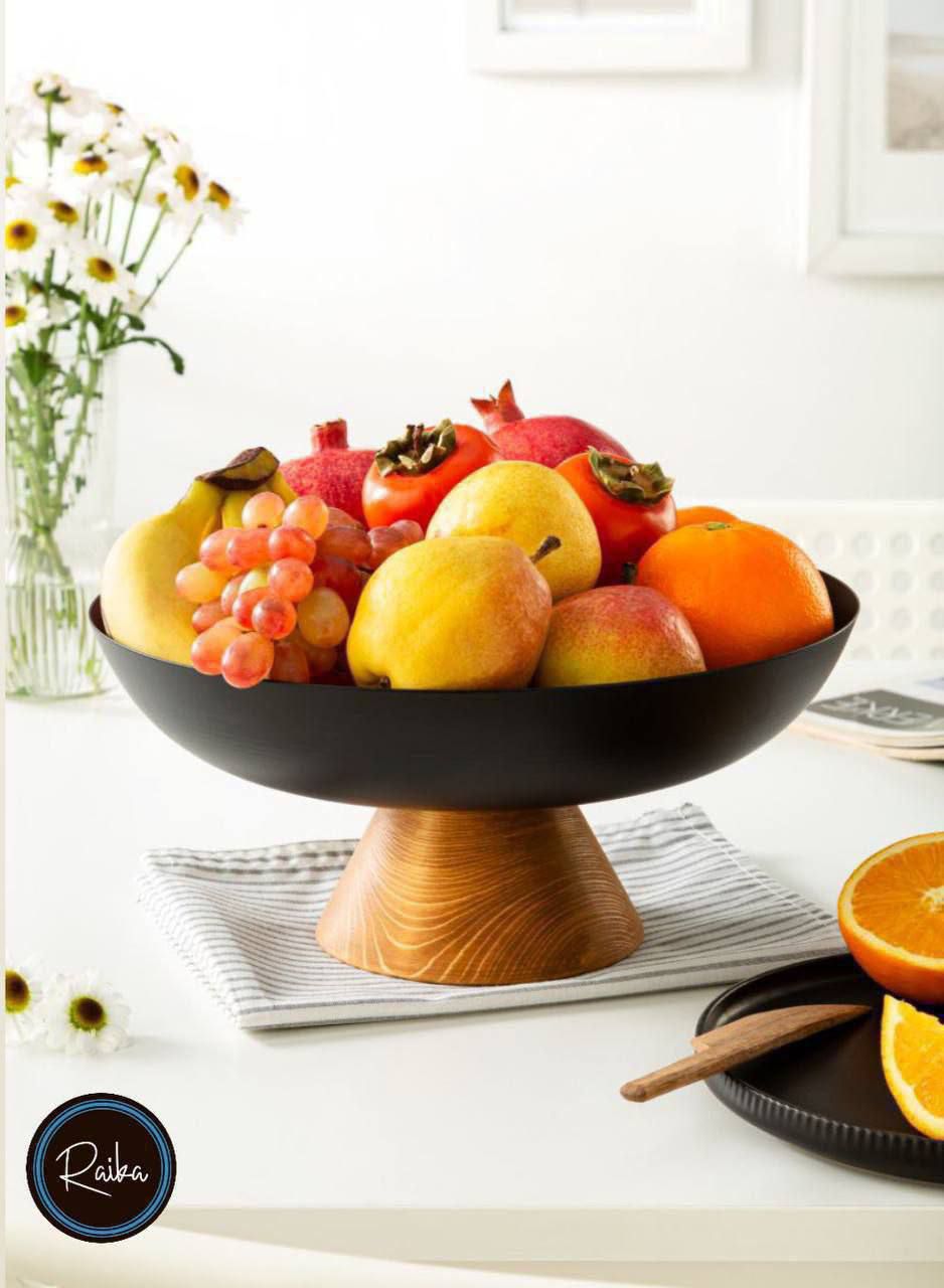 میوه خوری پایه چوبی رایکا