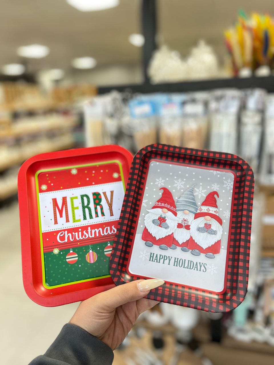 سینی فلزی مستطیلی کوچک کد 2