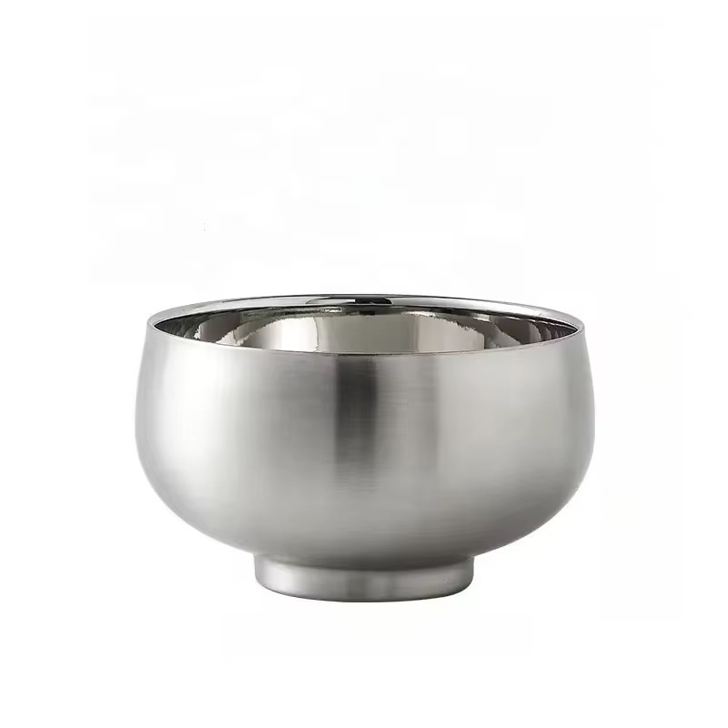 کاسه استیل دوجداره 4 عددی کد L180