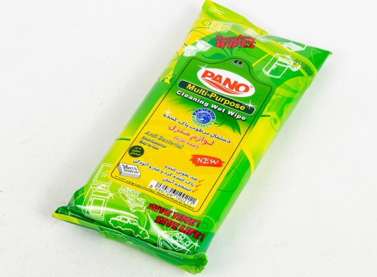 دستمال مرطوب پاک کننده لوازم منزل همه کاره 