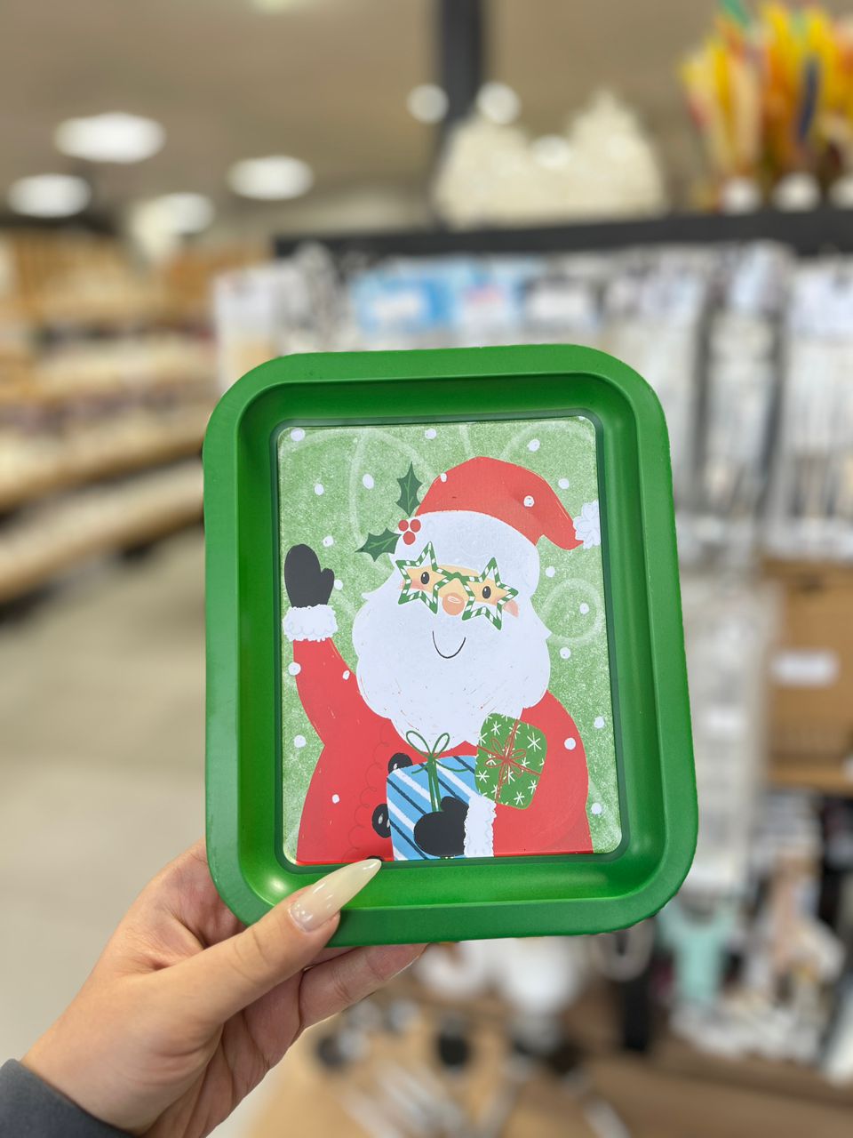 سینی فلزی مستطیلی کوچک کد 2